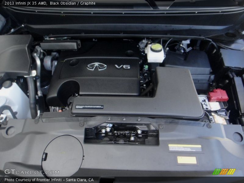 Black Obsidian / Graphite 2013 Infiniti JX 35 AWD