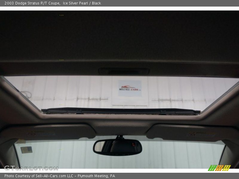 Ice Silver Pearl / Black 2003 Dodge Stratus R/T Coupe