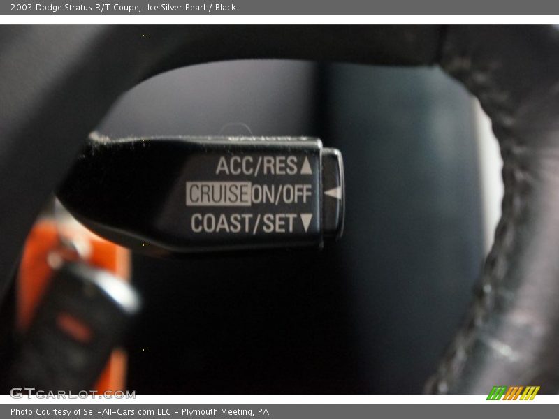 Ice Silver Pearl / Black 2003 Dodge Stratus R/T Coupe