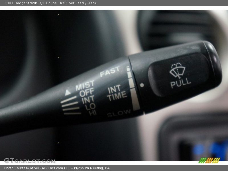 Ice Silver Pearl / Black 2003 Dodge Stratus R/T Coupe