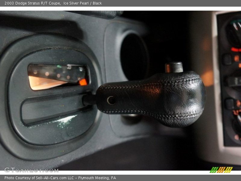 Ice Silver Pearl / Black 2003 Dodge Stratus R/T Coupe