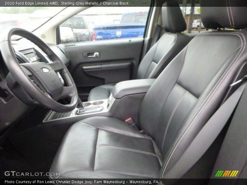 Sterling Grey Metallic / Charcoal Black 2010 Ford Edge Limited AWD