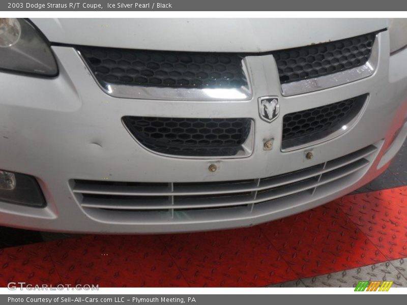 Ice Silver Pearl / Black 2003 Dodge Stratus R/T Coupe
