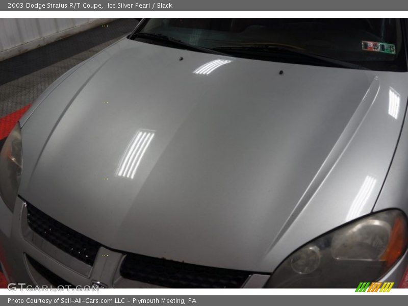 Ice Silver Pearl / Black 2003 Dodge Stratus R/T Coupe