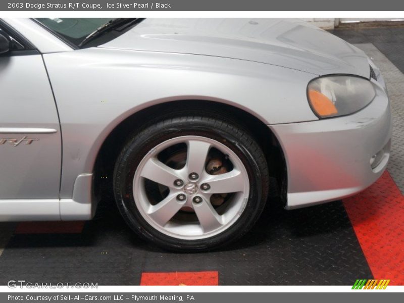 Ice Silver Pearl / Black 2003 Dodge Stratus R/T Coupe