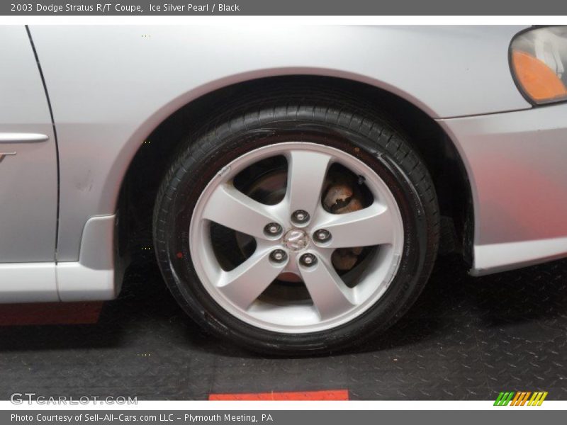 Ice Silver Pearl / Black 2003 Dodge Stratus R/T Coupe