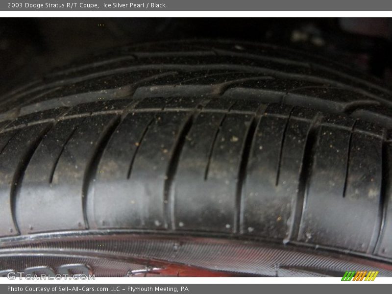 Ice Silver Pearl / Black 2003 Dodge Stratus R/T Coupe