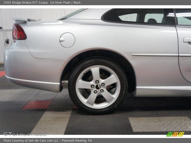 Ice Silver Pearl / Black 2003 Dodge Stratus R/T Coupe
