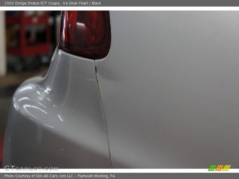 Ice Silver Pearl / Black 2003 Dodge Stratus R/T Coupe