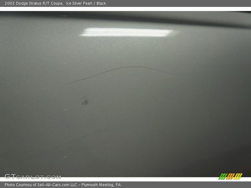 Ice Silver Pearl / Black 2003 Dodge Stratus R/T Coupe