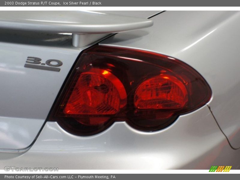 Ice Silver Pearl / Black 2003 Dodge Stratus R/T Coupe