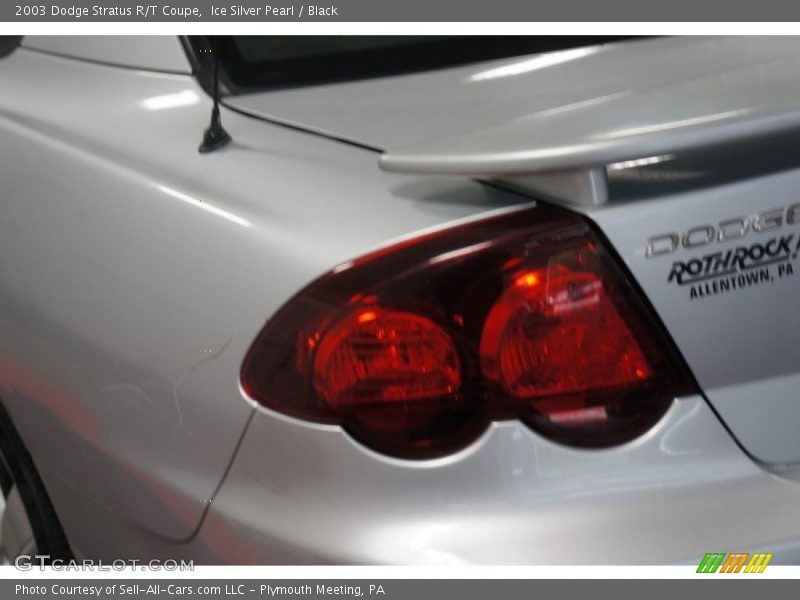 Ice Silver Pearl / Black 2003 Dodge Stratus R/T Coupe