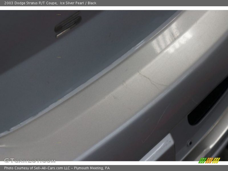 Ice Silver Pearl / Black 2003 Dodge Stratus R/T Coupe