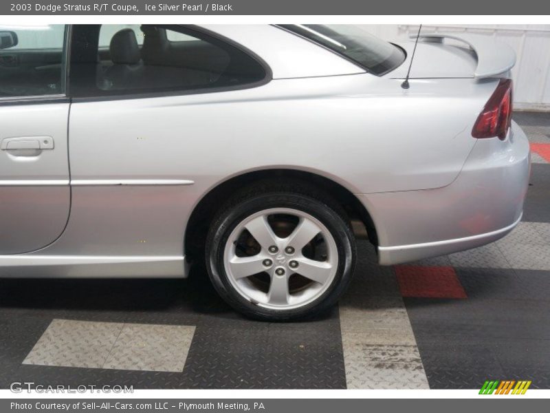 Ice Silver Pearl / Black 2003 Dodge Stratus R/T Coupe