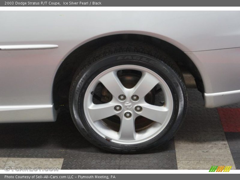 Ice Silver Pearl / Black 2003 Dodge Stratus R/T Coupe