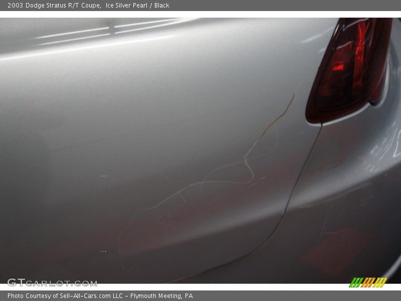 Ice Silver Pearl / Black 2003 Dodge Stratus R/T Coupe
