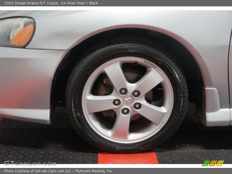 Ice Silver Pearl / Black 2003 Dodge Stratus R/T Coupe