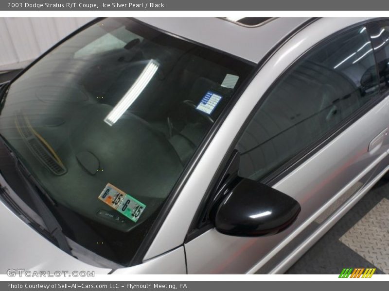 Ice Silver Pearl / Black 2003 Dodge Stratus R/T Coupe