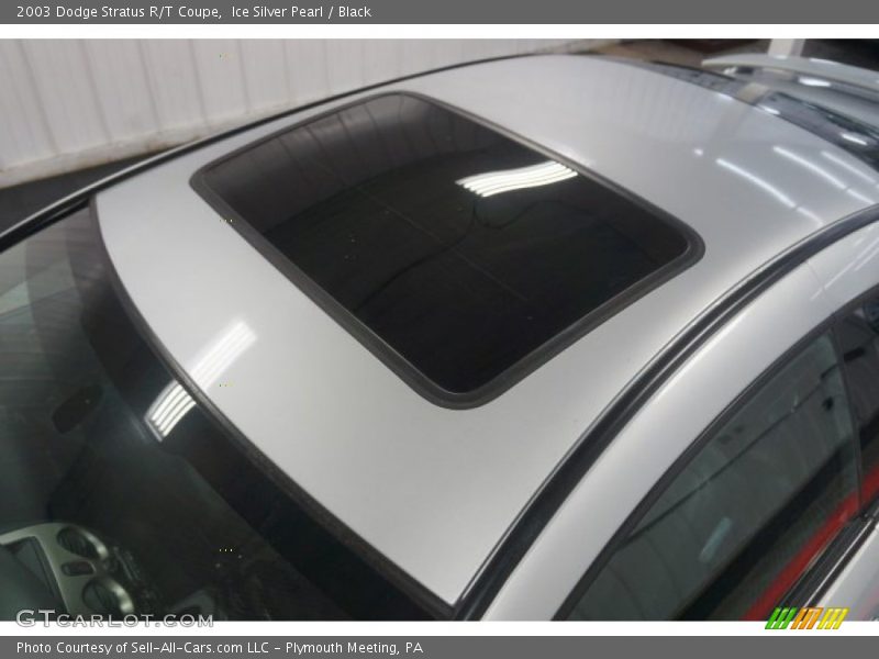 Ice Silver Pearl / Black 2003 Dodge Stratus R/T Coupe