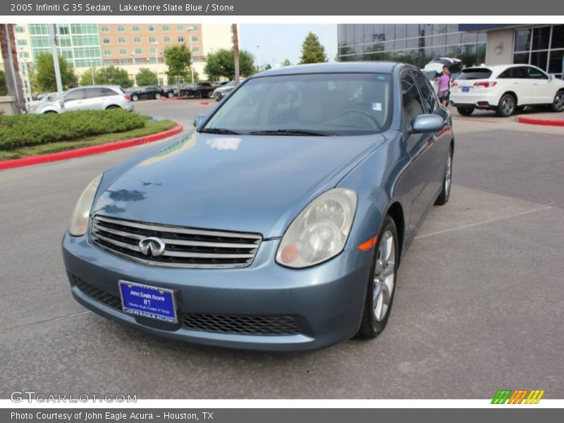 Lakeshore Slate Blue / Stone 2005 Infiniti G 35 Sedan