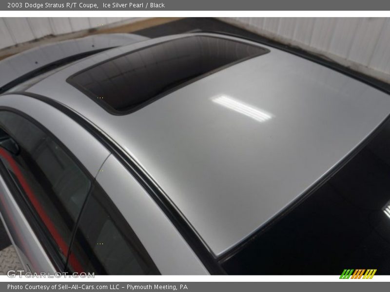 Ice Silver Pearl / Black 2003 Dodge Stratus R/T Coupe