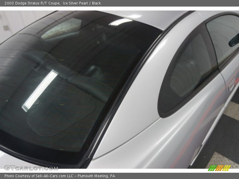 Ice Silver Pearl / Black 2003 Dodge Stratus R/T Coupe