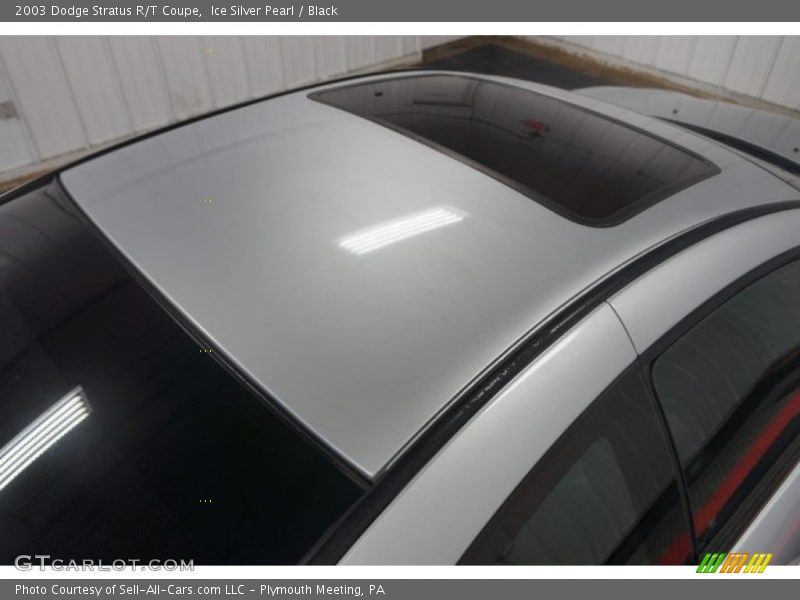 Ice Silver Pearl / Black 2003 Dodge Stratus R/T Coupe