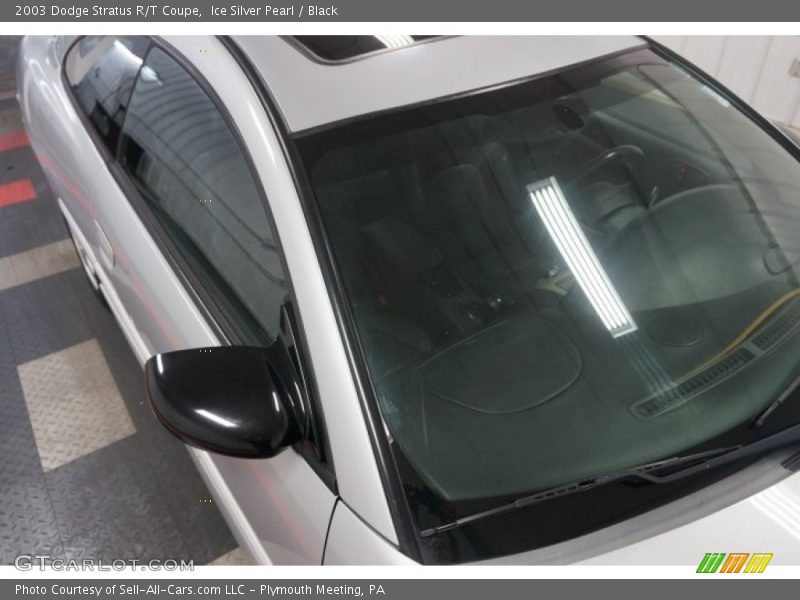 Ice Silver Pearl / Black 2003 Dodge Stratus R/T Coupe