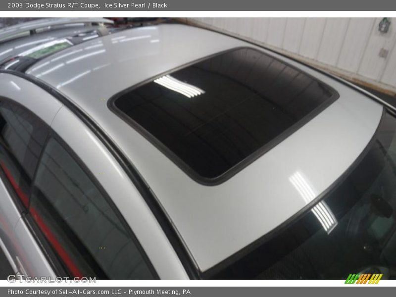 Ice Silver Pearl / Black 2003 Dodge Stratus R/T Coupe