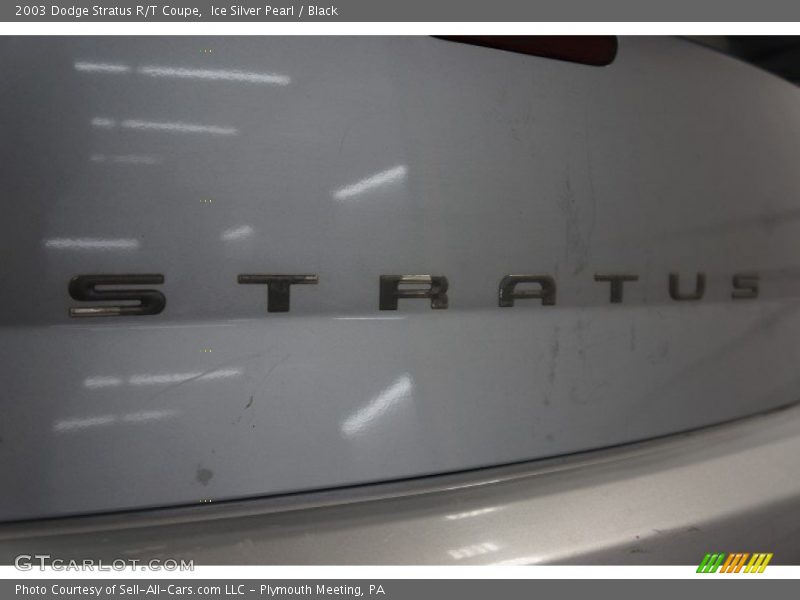 Ice Silver Pearl / Black 2003 Dodge Stratus R/T Coupe