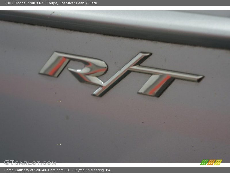 Ice Silver Pearl / Black 2003 Dodge Stratus R/T Coupe
