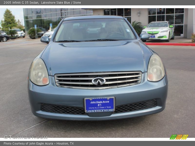 Lakeshore Slate Blue / Stone 2005 Infiniti G 35 Sedan