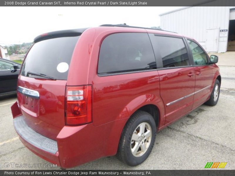 Inferno Red Crystal Pearl / Dark Slate/Light Shale 2008 Dodge Grand Caravan SXT