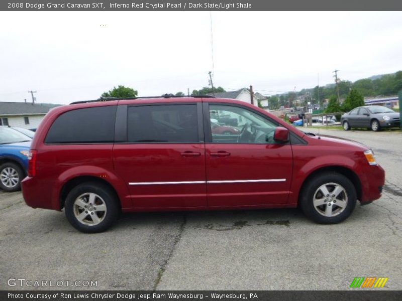 Inferno Red Crystal Pearl / Dark Slate/Light Shale 2008 Dodge Grand Caravan SXT