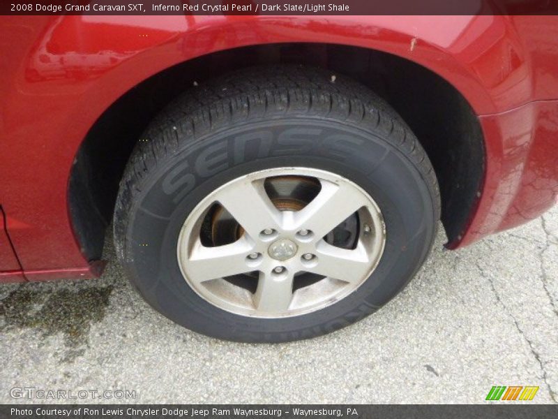 Inferno Red Crystal Pearl / Dark Slate/Light Shale 2008 Dodge Grand Caravan SXT
