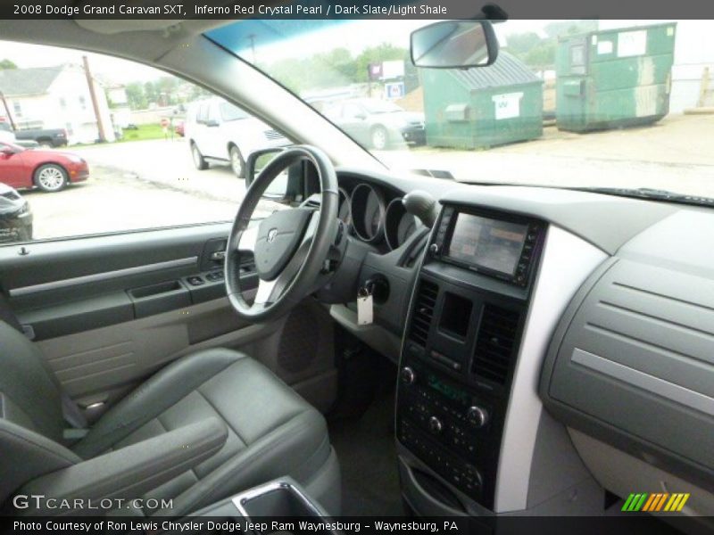 Inferno Red Crystal Pearl / Dark Slate/Light Shale 2008 Dodge Grand Caravan SXT