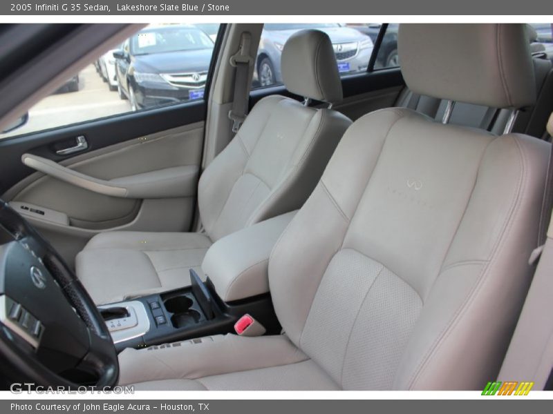 Lakeshore Slate Blue / Stone 2005 Infiniti G 35 Sedan
