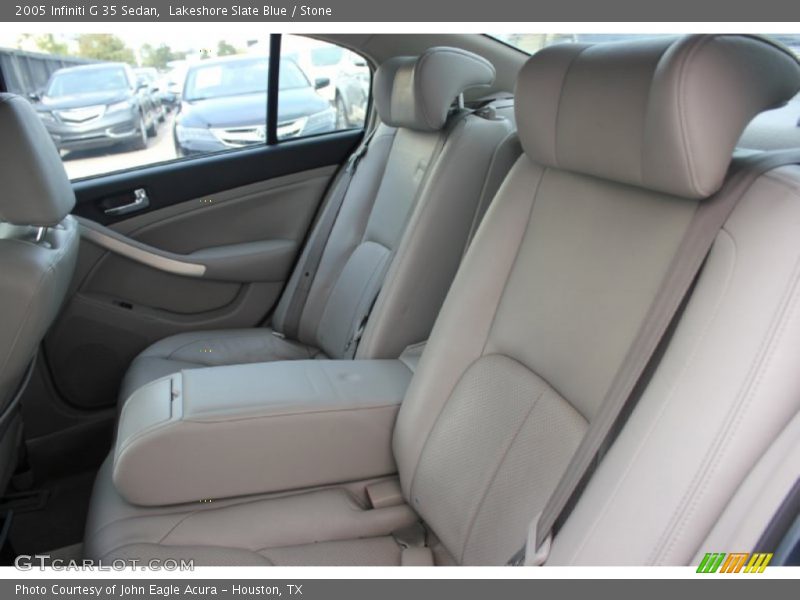 Lakeshore Slate Blue / Stone 2005 Infiniti G 35 Sedan