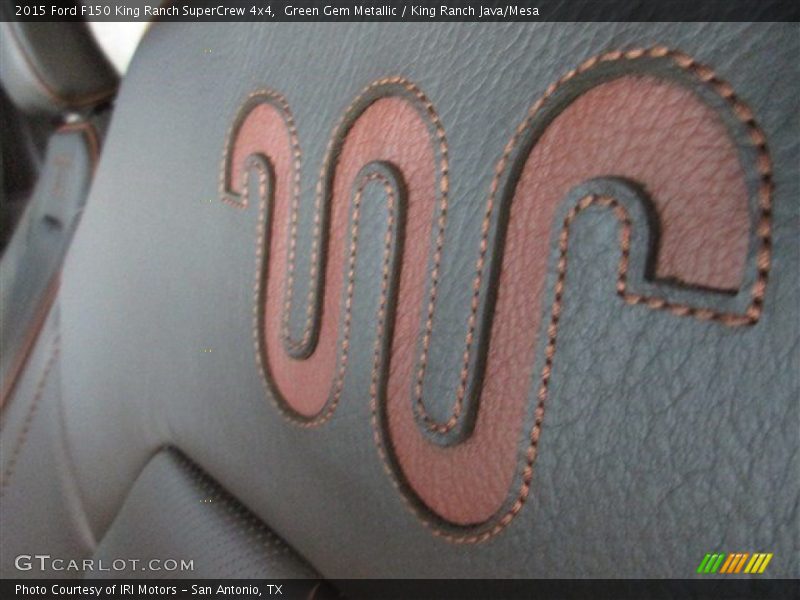 Green Gem Metallic / King Ranch Java/Mesa 2015 Ford F150 King Ranch SuperCrew 4x4
