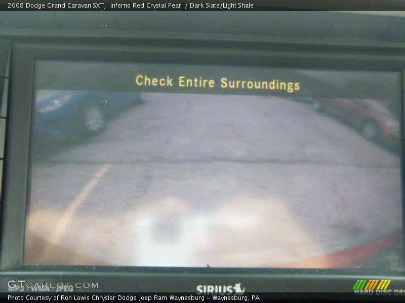 Inferno Red Crystal Pearl / Dark Slate/Light Shale 2008 Dodge Grand Caravan SXT