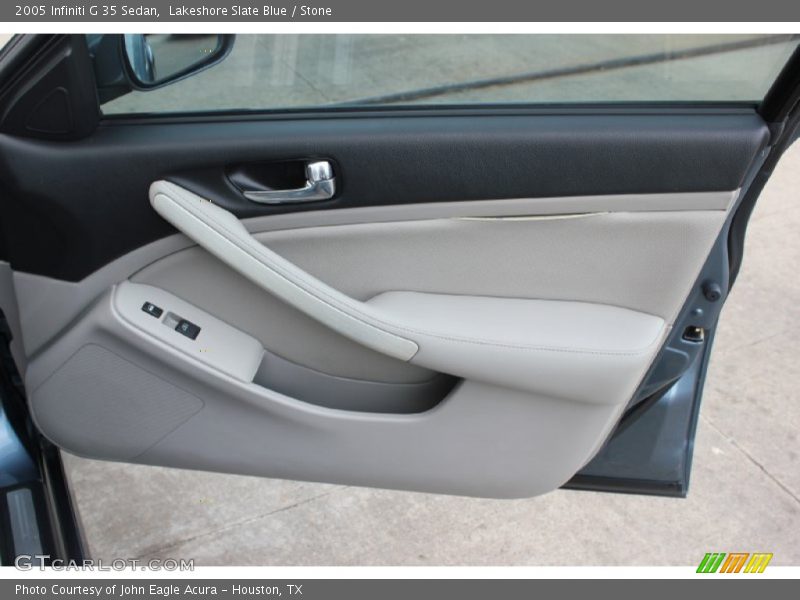 Lakeshore Slate Blue / Stone 2005 Infiniti G 35 Sedan