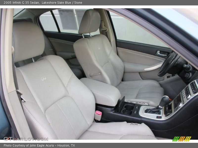 Lakeshore Slate Blue / Stone 2005 Infiniti G 35 Sedan