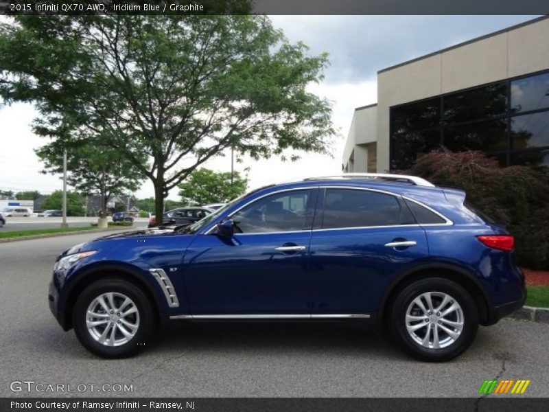  2015 QX70 AWD Iridium Blue