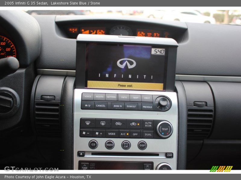 Lakeshore Slate Blue / Stone 2005 Infiniti G 35 Sedan