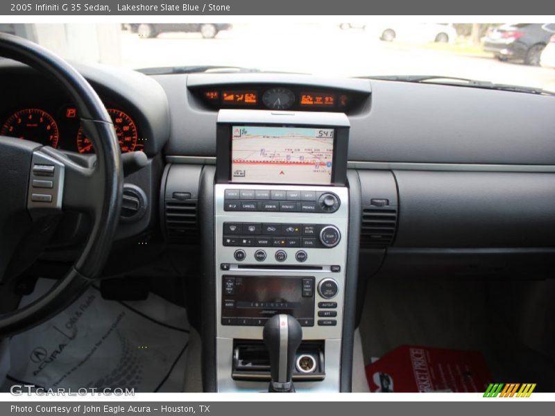 Lakeshore Slate Blue / Stone 2005 Infiniti G 35 Sedan