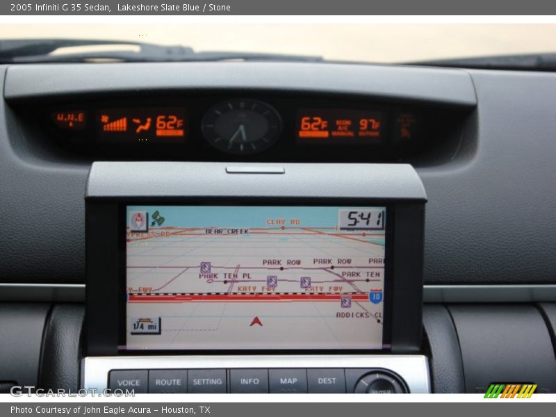 Lakeshore Slate Blue / Stone 2005 Infiniti G 35 Sedan