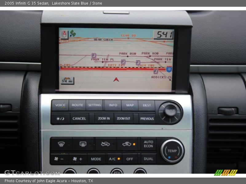 Lakeshore Slate Blue / Stone 2005 Infiniti G 35 Sedan
