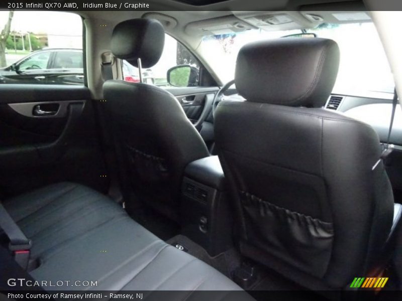 Iridium Blue / Graphite 2015 Infiniti QX70 AWD