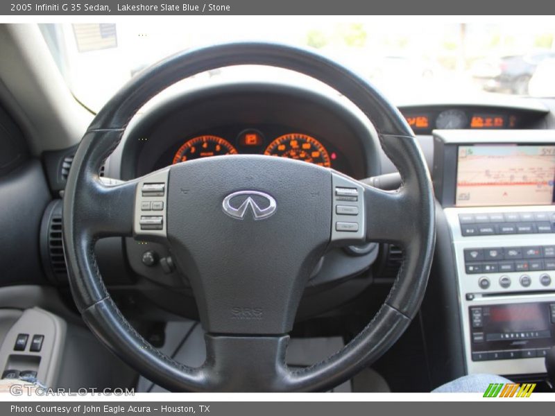 Lakeshore Slate Blue / Stone 2005 Infiniti G 35 Sedan