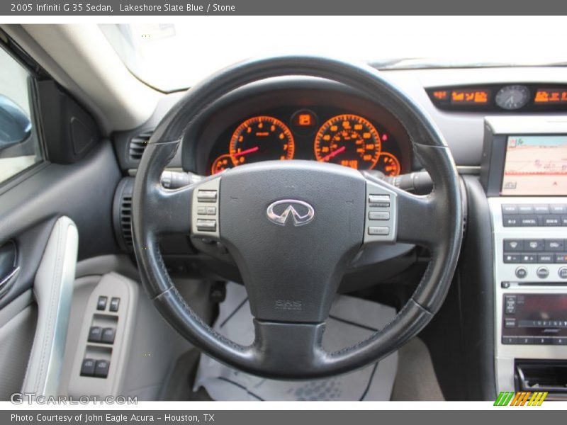Lakeshore Slate Blue / Stone 2005 Infiniti G 35 Sedan